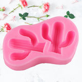 Silicone Cake Mold Plant Cactus Pattern Desserts Chocolate Baking DIY Mold Making Tool