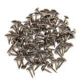 100pcs Thicken Iron Staples Nails Fasteners for Furniture Drum Wooden Door (6 * 12mm) In Australia - Darrahopens