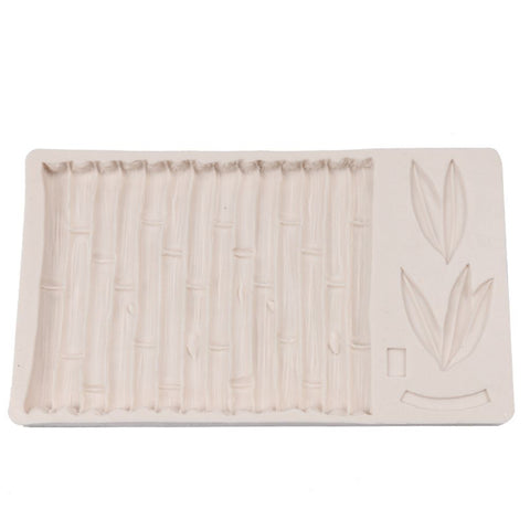 Silicone Cake Mold Bamboo Leaves Pattern Pudding Desserts Baking DIY Mold Soap Making Tool In Australia - Darrahopens