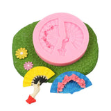 Fan Shape Cake Baking Cookie Chocolate Sugar Paste Food Silicone Mold Bakeware