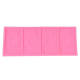 Poker Shape Cake Baking Cookie Chocolate Sugar Paste Food Silicone Mold Bakeware In Australia - Darrahopens