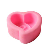Spiral Loving Heart Cake Baking Cookie Chocolate Sugar Paste Candle Soap Silicone Mold Bakeware In Australia - Darrahopens