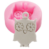 Cute Owl Shape Cake Baking Cookie Chocolate Sugar Paste Food Silicone Mold Bakeware In Australia - Darrahopens