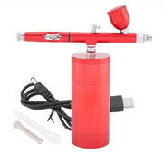 0.3mm Mini Air Compressor Spray Airbrush Set 7CC Capacity In Australia - Darrahopens