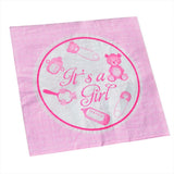 20Pcs It's A Boy Girl Adorable Baby Shower Birthday Party Celebration Paper (Pink) In Australia - Darrahopens
