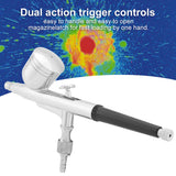 Spirit Air G-130 Gravity Feed Dual Action Airbrush Paint Spray Gun Kit (0.3mm)