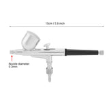 Spirit Air G-130 Gravity Feed Dual Action Airbrush Paint Spray Gun Kit (0.3mm)