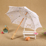 Lace Umbrella Fan Parasol for Lady Women Party Decor Dancing Photography Prop