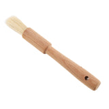 Wooden Barbecuing Brush Baking Brush Oil Sauce Butter Kitchen Tool(Round Handle)
