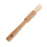 Wooden Barbecuing Brush Baking Brush Oil Sauce Butter Kitchen Tool(Round Handle)