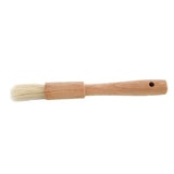 Wooden Barbecuing Brush Baking Brush Oil Sauce Butter Kitchen Tool(Round Handle)