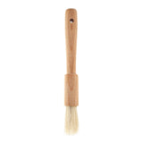 Wooden Barbecuing Brush Baking Brush Oil Sauce Butter Kitchen Tool(Round Handle)