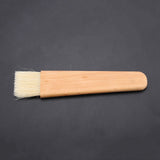 Wooden Barbecuing Brush Baking Brush Oil Sauce Butter Kitchen Tool(Flat Handle) In Australia - Darrahopens