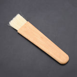 Wooden Barbecuing Brush Baking Brush Oil Sauce Butter Kitchen Tool(Flat Handle) In Australia - Darrahopens