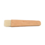 Wooden Barbecuing Brush Baking Brush Oil Sauce Butter Kitchen Tool(Flat Handle)