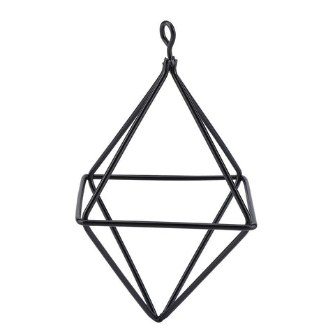 Geometric Air Pants Holder Fashionable Flowers Bromeliads Hanging Rack Home Decor Black In Australia - Darrahopens