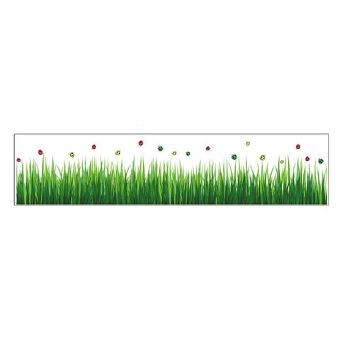 Green Leaves Flowers Pattern Sticker Living Room Bedroom Backdrop Wall Decorative Decal(AY768) In Australia - Darrahopens
