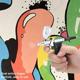 Dual Action Airbrush Compressor Kit Craft Cake Paint Art Spray Gun Set Tools In Australia - Darrahopens
