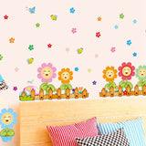 Cute Pattern Wall Decor Children's Room Kindergarten Decorative Sticker