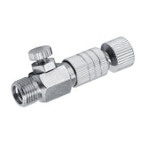 Disconnect Adapter Airbrush Air Horse Quick Connecter Set 1/8'' Fittings Part with 4 Fittings