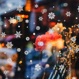 Winter Snowflake Self adhesive Removable Decorative Sticker for Home Office Decor(Silver) In Australia - Darrahopens