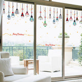 Winter Star Self adhesive Removable Decorative Sticker for Home Office Decor