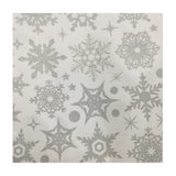 Winter Snowflake Self adhesive Removable Decorative Sticker for Home Office(Silver) In Australia - Darrahopens