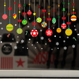 Hanging Ornament Pattern Snowflake Self adhesive Removable Decorative Sticker for Home Office In Australia - Darrahopens