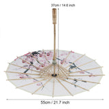 Small Size Handmade Oiled Paper Umbrella Chinese Art Classical Dance Umbrella Plum Blossom