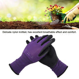 Gardening Work Labor Glove Nylon Nitrile Latex Safety Grip Wear Resistant Gloves In Australia - Darrahopens