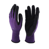 Gardening Work Labor Glove Nylon Nitrile Latex Safety Grip Wear Resistant Gloves