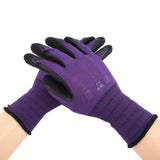 Gardening Work Labor Glove Nylon Nitrile Latex Safety Grip Wear Resistant Gloves