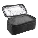 Portable Travel Storage Organizer Waterproof Underwear Bra Socks Bag USB Case(Black) In Australia - Darrahopens