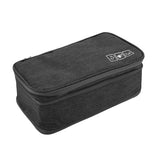 Portable Travel Storage Organizer Waterproof Underwear Bra Socks Bag USB Case(Black) In Australia - Darrahopens
