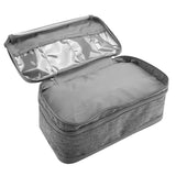 Portable Travel Storage Organizer Waterproof Underwear Bra Socks Bag USB Case(Grey) In Australia - Darrahopens
