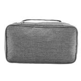 Portable Travel Storage Organizer Waterproof Underwear Bra Socks Bag USB Case(Grey) In Australia - Darrahopens