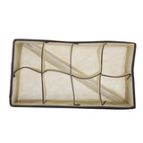 Portable Foldable Durable Divider Storage Box Case Container for Bra Underwear Sock(8 Grids)