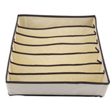 Portable Foldable Durable Divider Storage Box Case Container for Bra Underwear Sock(7 Grids)