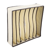 Portable Foldable Durable Divider Storage Box Case Container for Bra Underwear Sock(7 Grids)