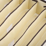 Portable Foldable Durable Divider Storage Box Case Container for Bra Underwear Sock(7 Grids)