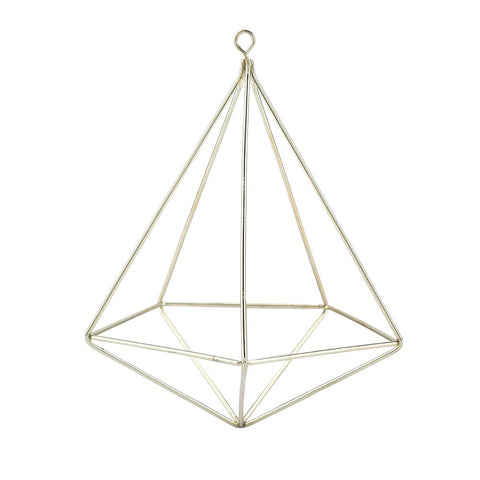 Freestanding Hanging Geometric Plant Stand Flower Hanger Moss Fern Plant Decor (Imitated Gold) In Australia - Darrahopens
