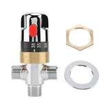 G1/2in Bathtub Thermostatic Mixing Valve Water Temperature Pipe Basin Thermostat Control In Australia - Darrahopens