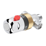 G1/2in Bathtub Thermostatic Mixing Valve Water Temperature Pipe Basin Thermostat Control In Australia - Darrahopens