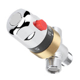 G1/2in Bathtub Thermostatic Mixing Valve Water Temperature Pipe Basin Thermostat Control In Australia - Darrahopens