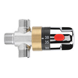 G1/2in Bathtub Thermostatic Mixing Valve Water Temperature Pipe Basin Thermostat Control In Australia - Darrahopens