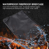 Document Bag Briefcase Fire resistant Waterproof Passport Money Laptop Keeping Bags In Australia - Darrahopens