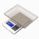 3kg/1g Precise Digital Electronic Kitchen Scale Stainless Steel Food Baking Weighing Balance