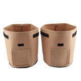 Breathable Potato Tomato Planting Bag Outdoor Garden Vegetable Plant Growth Bag(Brown) In Australia - Darrahopens