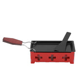 Portable NOn Stick Cheese Raclette Rotaster Baking Tray Stove Set Home Kitchen Grilling Tool In Australia - Darrahopens