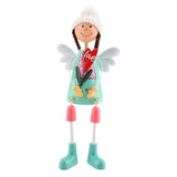 4PCS / Set Exquisite Miniature Dolls Ornament Decor Gift Home Office (Sisters)